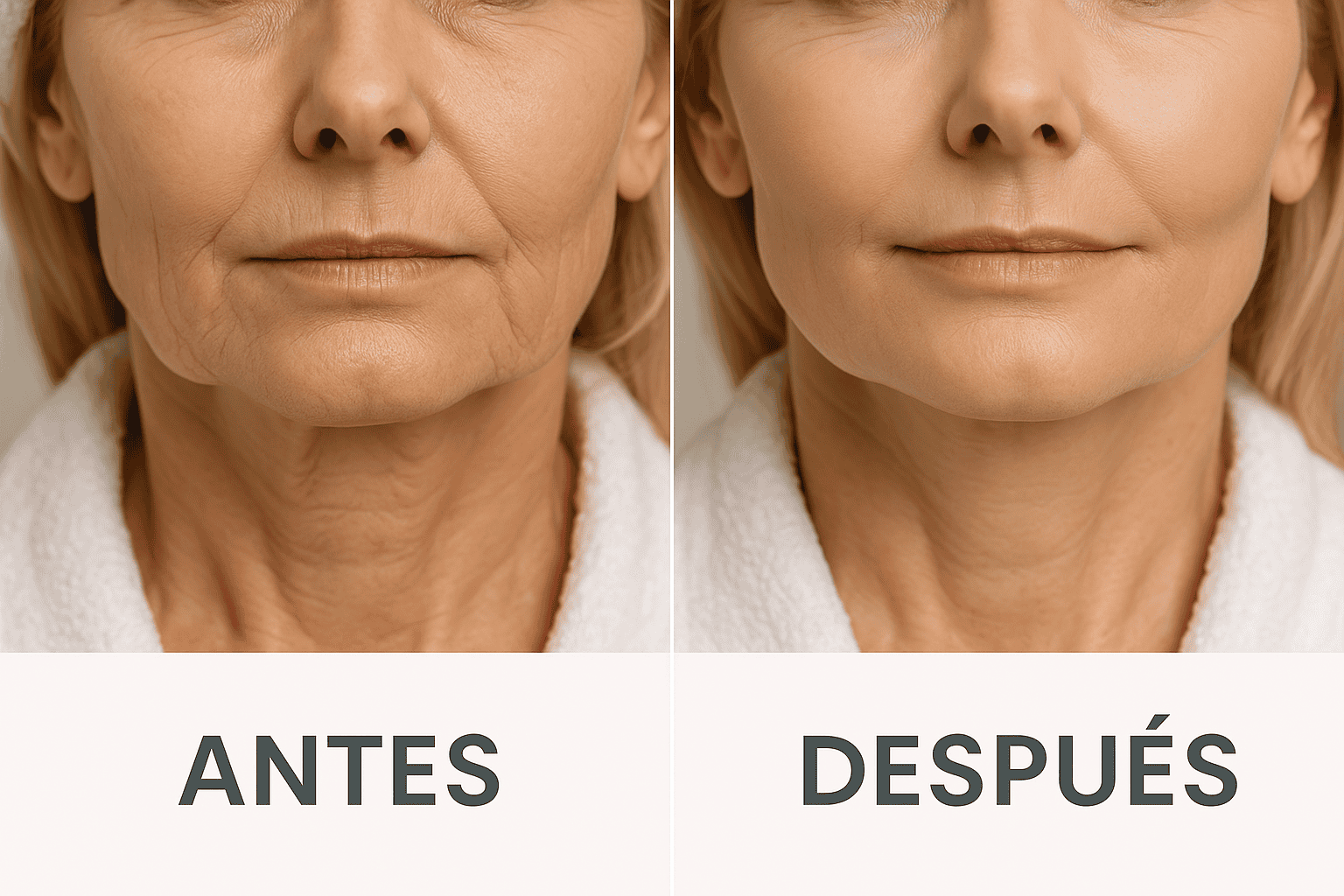 Antes y Despues Bioestimuladores - Mexthetic